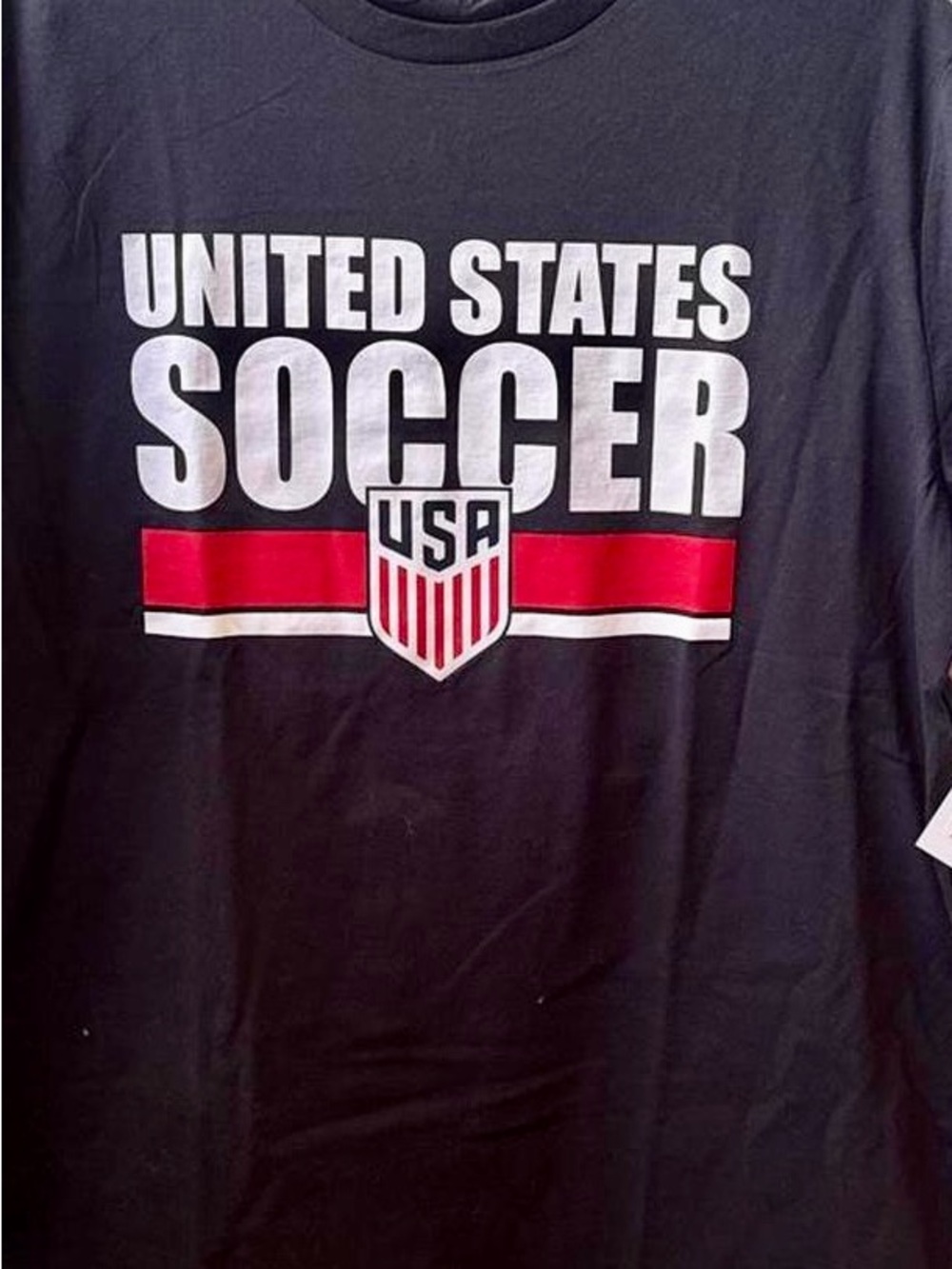 United States Soccer USA Graphic Short Sleeve Tee - BlackFIFA men’s t shirt NWT